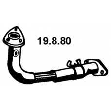 19.8.80 EBERSPACHER Труба выхлопного газа