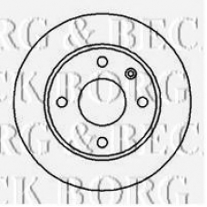 BBD4885 BORG & BECK Тормозной диск