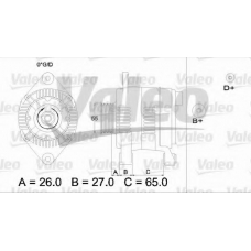 436636 VALEO Генератор