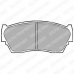 LP783 DELPHI Комплект тормозных колодок, дисковый тормоз