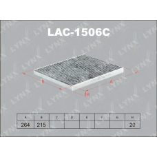 LAC1506C LYNX Фильтр салона