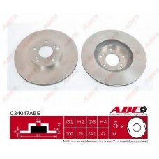 C34047ABE ABE Тормозной диск