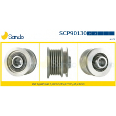 SCP90130.1 SANDO Ременный шкив, генератор