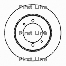 FBD516 FIRST LINE Тормозной диск