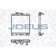 RA0130040 JDEUS Радиатор, охлаждение двигателя