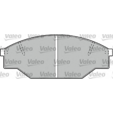 598402 VALEO Комплект тормозных колодок, дисковый тормоз