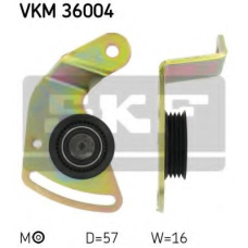 VKM 36004 SKF Натяжной ролик, поликлиновой  ремень
