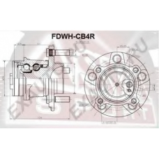 FDWH-CB4R ASVA Ступица колеса
