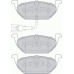 FSL1635 FERODO Комплект тормозных колодок, дисковый тормоз