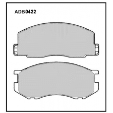 ADB0422 Allied Nippon Тормозные колодки