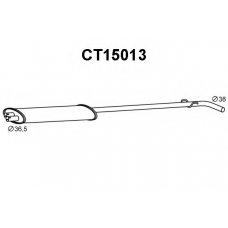 CT15013 VENEPORTE Средний глушитель выхлопных газов