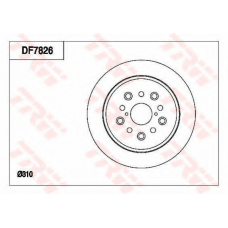 DF7826 TRW Тормозной диск