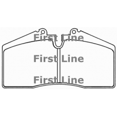 FBP1601 FIRST LINE Комплект тормозных колодок, дисковый тормоз