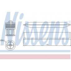 95456 NISSENS Осушитель, кондиционер