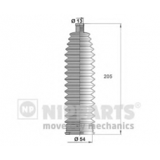 J2841017 NIPPARTS Комплект пылника, рулевое управление