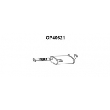 OP40621 VENEPORTE Глушитель выхлопных газов конечный