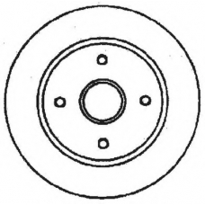 561678BC BENDIX Тормозной диск