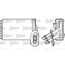 812195 VALEO Теплообменник, отопление салона