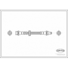 19026484 CORTECO Тормозной шланг