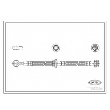 19032326 CORTECO Тормозной шланг