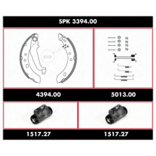 SPK 3394.00 REMSA Комплект тормозов, барабанный тормозной механизм