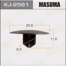 KJ-2561 MASUMA Клипса автомобильная