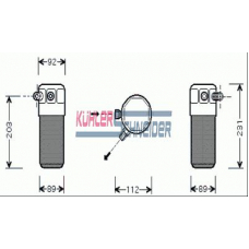 8915701 KUHLER SCHNEIDER Осушитель, кондиционер