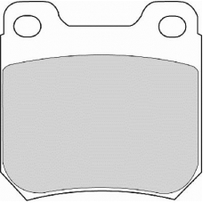 FD6603N NECTO Комплект тормозных колодок, дисковый тормоз