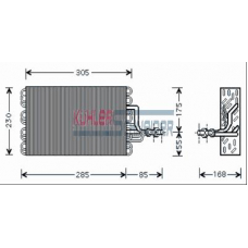 8700141 KUHLER SCHNEIDER Испаритель, кондиционер