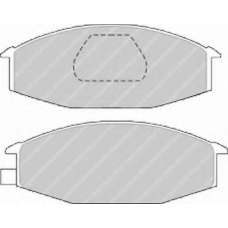 T0610873 RAMEDER Комплект тормозных колодок, дисковый тормоз