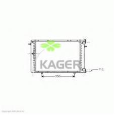 31-0926 KAGER Радиатор, охлаждение двигателя