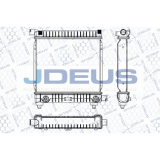 RA0170140 JDEUS Радиатор, охлаждение двигателя