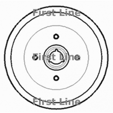 FBR964 FIRST LINE Тормозной барабан