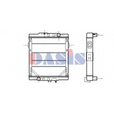 390090N AKS DASIS Радиатор, охлаждение двигателя