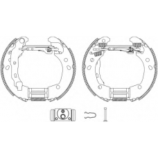 8DB 355 004-821 HELLA Комплект тормозных колодок