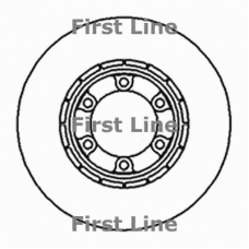 FBD515 FIRST LINE Тормозной диск