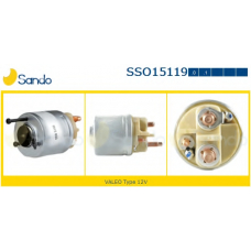 SSO15119.0 SANDO Тяговое реле, стартер