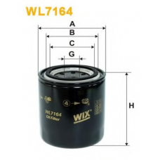 WL7164 WIX Масляный фильтр