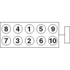 22-53018B GOETZE Комплект болтов головки цилидра