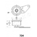 45704 JAPKO Устройство для натяжения ремня, ремень ГРМ
