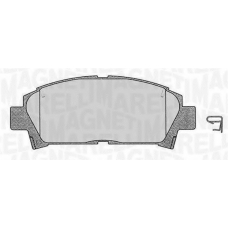 363916060509 MAGNETI MARELLI Комплект тормозных колодок, дисковый тормоз