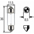 8GM 002 092-123 HELLA Лампа накаливания, стояночные огни / габаритные фо