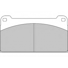 DCV959 DURON Комплект тормозных колодок, дисковый тормоз