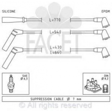 4.9388 FACET Ккомплект проводов зажигания