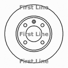 FBD116 FIRST LINE Тормозной диск