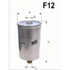 WF8029 QUINTON HAZELL Фильтр топливный
