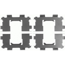 FBA577 FERODO Комплектующие, колодки дискового тормоза