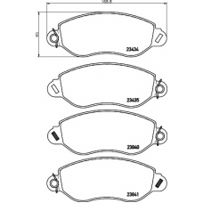 8DB 355 019-451 HELLA PAGID Комплект тормозных колодок, дисковый тормоз