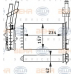 8FH 351 313-051 HELLA Теплообменник, отопление салона