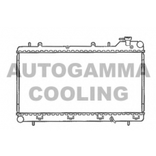 102308 AUTOGAMMA Радиатор, охлаждение двигателя